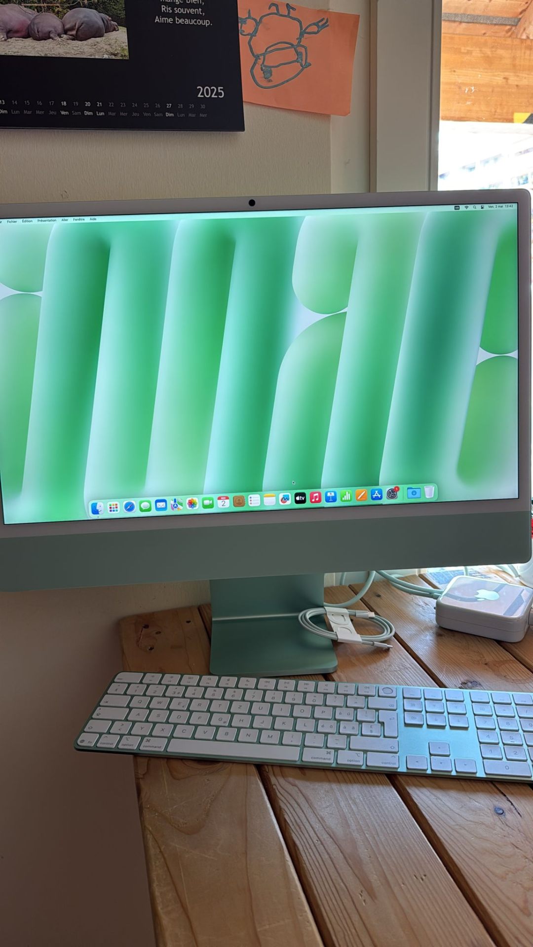 New iMac setup completed